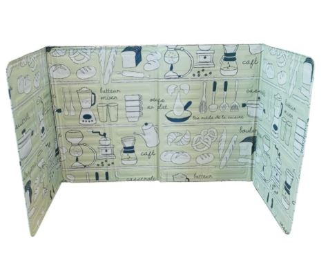 FOFO แผ่นอลูมิเนียมกันน้ำมันกระเด็น